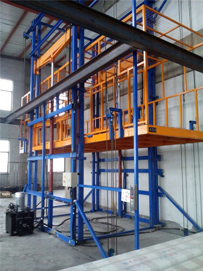 液壓升降貨梯-導軌式 液壓升降貨梯-導軌式