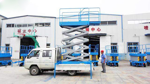 車載式液壓升降機 車載式液壓升降機